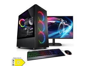 4260627619948 - PC Set mit 27 Zoll TFT Viper V AMD Ryzen 7 5700G 32GB DDR4 AMD Vega Grafik 1TB SSD WLAN Windows 11