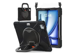 4255785122171 - Für Apple iPad Air 13 2025   2024   Pro 129 2022 360 Hybrid Tasche