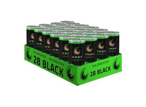 4260160952977 - 28 Black Waldmeister 025 Liter Dose 24er Pack