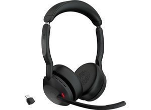5706991027549 - Headset Evolve2 55 link380c Stereo Reichweite bis 30 m bis 10 h UC-optimiert schwarz