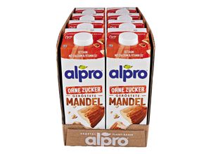5411188112716 - Mandeldrink Ohne Zucker 2530689009 11% Fett laktosefrei vegan 8x 1 Liter im Tetrapack 5411188112716 8 Liter