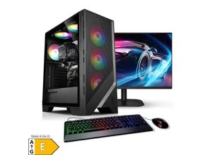 4260320411412 - PC Set Gaming mit 238 Zoll TFT Viper V AMD Ryzen 5 5600GT 16GB DDR4 AMD Vega Grafik 1TB SSD WLAN Windows 11