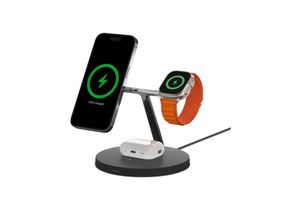 0745883836611 - WIZ017VFBK Ladegeräte - Induktion BOOST Charge MagSafe 3in1 Ladegerät drahtlos sw WIZ017vfBK WIZ017VFBK 0745883836611