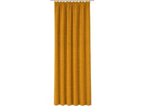 4004567383954 - Vorhang WIRTH Trondheim 328 g m² gold (altgoldfarben wohnzimmer) B132cm H295cm Chenille Deutsch (DE) Englisch (EN) Finnisch (FI) Französisch (FR) Polyacryl Gardinen nach Maß