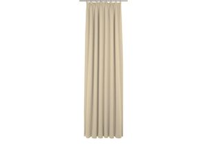 4004567374259 - Vorhang WIRTH Trondheim 328 g m² beige (natur) B132cm H315cm Chenille Produkt erfüllt die Vorgaben zum Brennverhalten für Frankreich Polyacryl Gardinen nach Maß