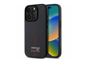 3666339368548 - RedBull Apple iPhone 15 Pro Carbon Fiber Power Bar MagSafe Hülle Case