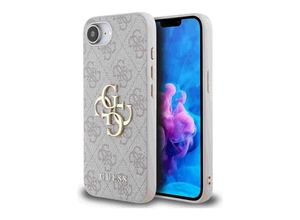 3666339453640 - Apple iPhone 16e 4G Big Logo Schutzhülle Case Etui Rosa