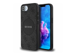 3666339454036 - Apple iPhone 16e Circle Classic Logo MagSafe Hülle Case Schwarz