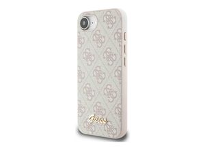 3666339453534 - Apple iPhone 16e Script Logo MagSafe Schutzhülle Case Rosa