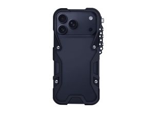 4255785196110 - Für Apple iPhone 17 Pro Trigger Metallrahmen Hülle Trageband Schwarz