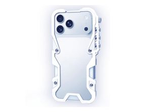 4255785196141 - Für Apple iPhone 17 Pro Max Trigger Metallrahmen Hülle Band Silber