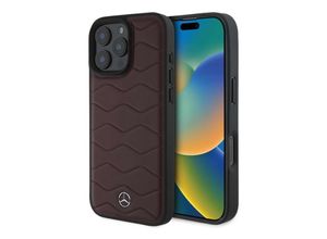 3666339325831 - Apple iPhone 16 Pro Max Hardcase Schutzhülle Waves Leather