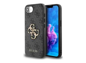 3666339453633 - Apple iPhone 16e 4G Big Logo Schutzhülle Case Etui Schwarz