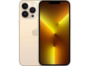 0194252719398 - iPhone 13 Pro - Smartphone - Dual-SIM - 5G NR - 1TB - 61 - 2532 x 1170 Pixel (460 ppi (Pixel pro )) - Super Retina XDR Display with ProMotion - Triple-Kamera 12 MP Frontkamera - Gold (MLVY3ZD A) - Sonderposten