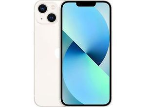 0194252707555 - iPhone 13 - Smartphone - Dual-SIM - 5G NR - 128GB - 61 - 2532 x 1170 Pixel (460 ppi (Pixel pro )) - Super Retina XDR Display - 2 x Rückkamera 12 MP Frontkamera - starlight (MLPG3ZD A)