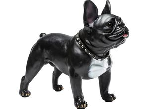 4025621380917 - Dekofigur DESIGN Deko Figur Gangster Dog schwarz B50cm H40cm T24cm Kunststoff Polyresin Dekofiguren