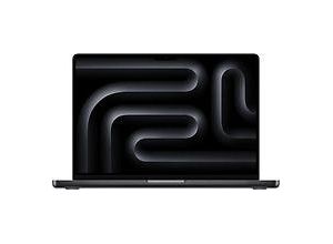 0195949076466 - MacBook Pro 14 (Liquid Retina XDR Display) M3 Pro (11-Core CPU 14-Core GPU) 18 GB RAM 512 GB SSD [Late 2023 englisches Tastaturlayout QWERTY] space schwarz