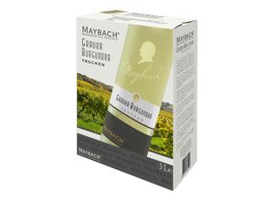 4003301084294 - Grauer Burgunder trocken 129 % vol 3 Liter Bag in Box - Inhalt 2 Flaschen