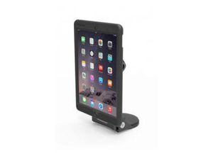 0854249006015 - Maclocks Grip & Dock - Aufstellung für Apple iPad - verriegelbar - Schwarz - auf dem Tisch (189BGRPLCK)