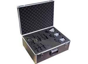 4029623089106 - PMR-Funkgeräteset TK-3501E 6-teilig lizenzfrei 6 Kanäle bis 6 km bis 20 h IP54 in Alukoffer schwarz