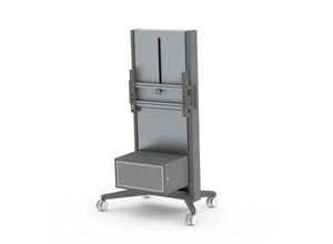 7331394922498 - Media-Box für Monitorständer SMS Presence B 780 x T 350 x H 16 mm bis 12 kg anthrazitgrau