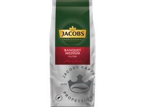 8711000685921 - Jacobs Banquet Medium Filterkaffee 1 kg High Yield RA-zertifiziert Intensität 3 5 für Filtermaschinen