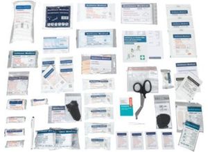 4005058601007 - Holthaus Medical Füllsortiment Verbandkasten DIN 13157 erweitert Füllung für den Verbandkasten kleiner Betriebe Ausgabe 11 2021 145-teiliges Set
