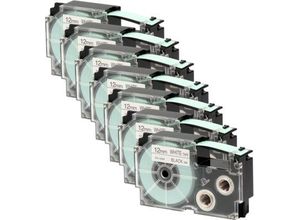 4250510866184 - CASIO® Sparset Schriftband XR-12WE1 12 mm 6 + 1 GRATIS