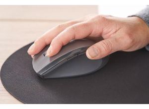 4251898800968 - Select Funkmaus 5 Tasten & Scrollrad bis 1600 dpi mit USB-Dongle schwarz-grau