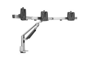 4009729072400 - Triple-Monitorarm NOVUS Clu Plus X3 C 15-45 kg je Arm dreh- schwenk- höhenverstellbar VESA weiß