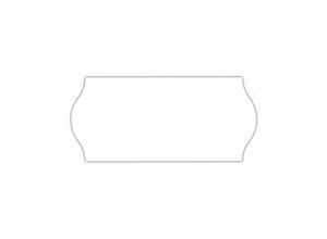5014702816963 - Etiketten mit Wellenrand 22 x 12 mm 10 Rollen weiß (ablösbar)