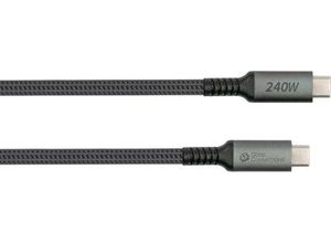 4014619881444 - USB 20 Lade -Datenkabel Good Connections USB-C an USB-C Leistung 240 W bis 480 Mbit s Länge 2 m schwarz