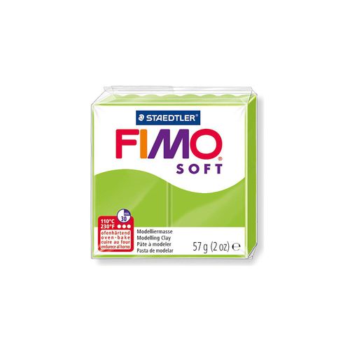 4006608809652 - Fimo Soft 8020-50 Modelliermasse 57g apfelgrün 56 Gramm