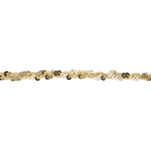 4058896189503 - Metallic-Paillettenband gold Breite 10 mm Länge 3 m