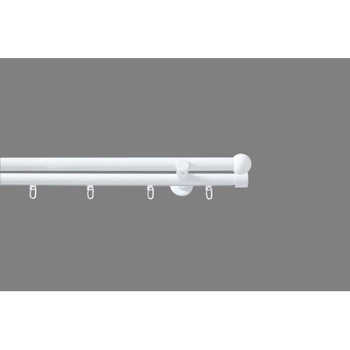 4015161083447 - Kombi-Vorhangstange Bola Gr 1 weiß Gardinenstangen Kinder L 120cm Ø 20mm 2 läufig Metall Aluminium Kunststoff L120cm 4015161083447 - Kombi-Vorhangstange Bola Gr 1 weiß Gardinenstangen Kinder L 120cm Ø 20mm 2 läufig Metall Aluminium Kunststoff L120cm