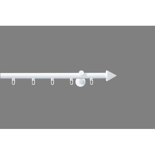 4015161080439 - Innenlaufschiene Punta Gardinenstangen Gr L 120 cm Ø 20 mm 1 läufig weiß Gardinenschienen Gardinenstangen