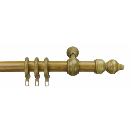 4016318000850 - Gardinenstange Thüringen Liedeco Ø 28 mm 1-läufig Fixmaß verschraubt braun 4016318000850 - Gardinenstange Thüringen Liedeco Ø 28 mm 1-läufig Fixmaß verschraubt braun