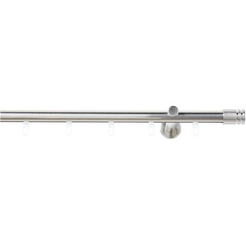 4015161079273 - Innenlaufschiene Mira Gardinenstangen Gr L 240 cm Ø 20 mm 1 läufig silberfarben (edelstahlfarben) Gardinenschienen 4015161079273 - Innenlaufschiene Mira Gardinenstangen Gr L 240 cm Ø 20 mm 1 läufig silberfarben (edelstahlfarben) Gardinenschienen