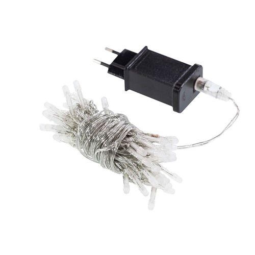 7318303431234 - LED Lichterkette mit Eurostecker 50 Birnchen