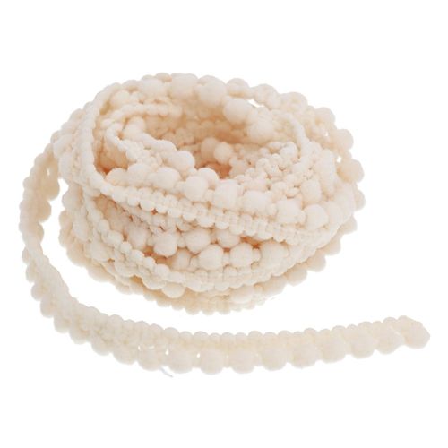 4058896269113 - Pompon-Borte creme 8 mm 5 m