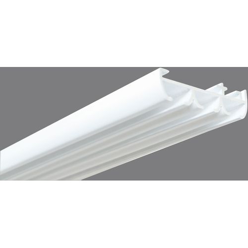 4015161009577 - Gardinenschiene Sileno Gardinenstangen Gr L 200 cm 3 läufig weiß Gardinenschienen