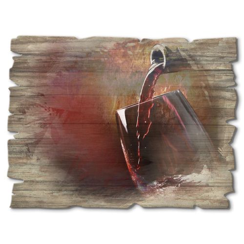 4062144361603 - Holzbild ARTLAND Wein - Rotwein Bilder Gr B H 40 cm x 30 cm Holzbild Getränke Querformat 1 St rot Bild Holzbild Holzbilder Bilder 4062144361603 - Holzbild ARTLAND Wein - Rotwein Bilder Gr B H 40 cm x 30 cm Holzbild Getränke Querformat 1 St rot Bild Holzbild Holzbilder Bilder
