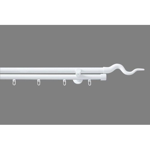 4015161084291 - Kombi-Vorhangstange Sepa Gr 1 weiß Gardinenstangen Kinder L 120cm Ø 20mm 2 läufig Metall Aluminium Kunststoff L120cm 4015161084291 - Kombi-Vorhangstange Sepa Gr 1 weiß Gardinenstangen Kinder L 120cm Ø 20mm 2 läufig Metall Aluminium Kunststoff L120cm