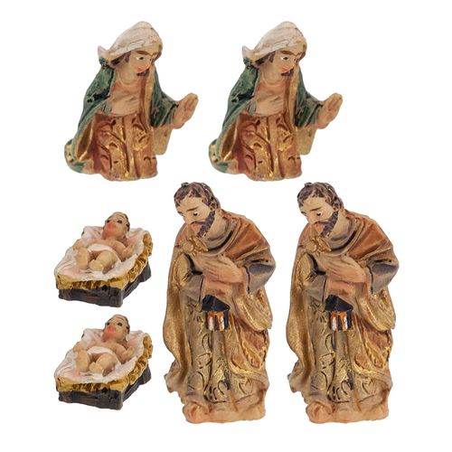 4041635222845 - Miniatur-Krippenfiguren Hlg Familie 2er Set