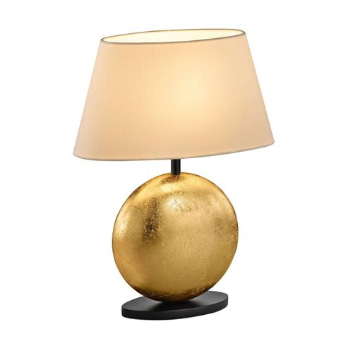 4009669997337 - BANKAMP Mali Tischleuchte creme gold Höhe 41cm