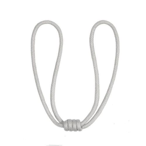 4007863594529 - Raffhalter Salomea Gr B 65 cm bunt (silberfarben grau) Raffhalter