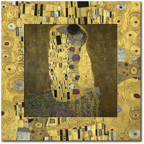4057738292968 - Wandbild ARTLAND Der Kuß Bilder Gr B H 504 cm x 504 cm Wandbild Paar 1 St gelb Kunstdrucke Bilder 4057738292968 - Wandbild ARTLAND Der Kuß Bilder Gr B H 504 cm x 504 cm Wandbild Paar 1 St gelb Kunstdrucke Bilder