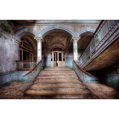 8714597578119 - Holzbild REINDERS Deco Panel 60x90 Abandoned Entrance Bilder Gr B H T 90 cm x 60 cm x 2 cm Querformat bunt (mehrfarbig) Holzbilder Bilder