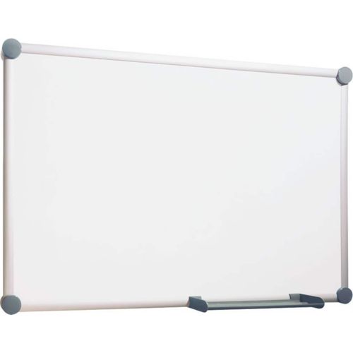 4002390029865 - Whiteboard 2000 MAULpro weiß emailliert Rahmen platingrau 1200 x 1800 mm