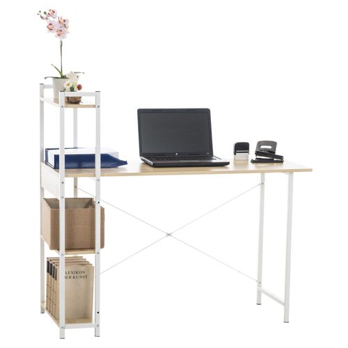 4251380407057 - Schreibtisch Poe I Bürotisch Mit Stauraum I Computertisch Mit Regalen I Laptoptisch Im Industrial Look 4251380407057 - Schreibtisch Poe I Bürotisch Mit Stauraum I Computertisch Mit Regalen I Laptoptisch Im Industrial Look